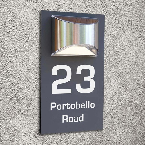House number plaques - house,