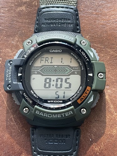 Casio sgw 300h altimeter - casio, sgw-300h