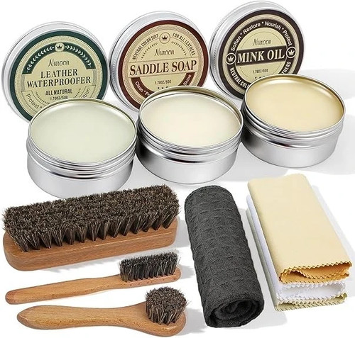 10pcs leather care kit - care, 3pcs