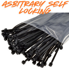 BLACK CABLE TIES ZIP TIES LONG