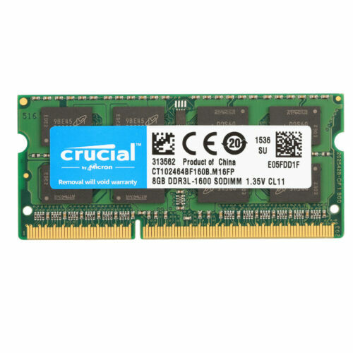 Crucial 8gb ddr3l 1600 - 8gb,