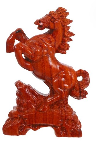 Wooden horse figurine - horse,