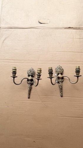 Gold pair light wall - 2-light,