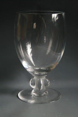 Vintage lalique glass - lalique, vase