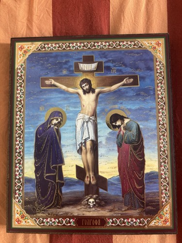 Orthodox icon crucifixion - orthodox,