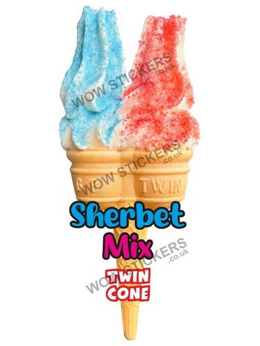 Ice cream van sticker - , sherbet