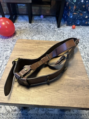 Vintage brown leather - vintage, sam