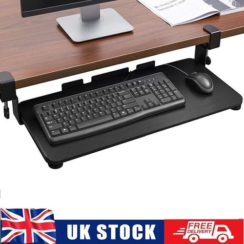 Keyboard tray under desk - keyboard,