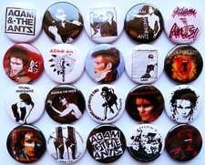 ADAM and THE ANTS Pin Button