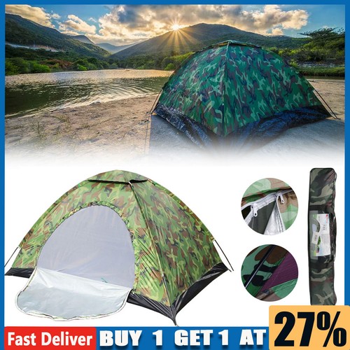 Man pop camping tent - man,