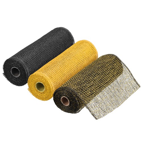3pcs poly burlap - 10",