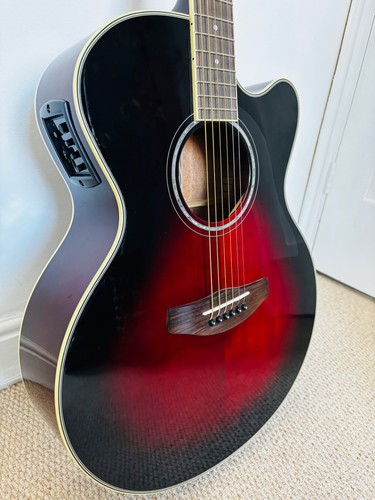 Yamaha cpx700ii red acoustic - red,