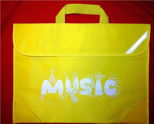 Music bag macpac - music, yellow