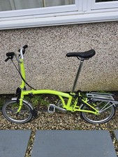 Brompton C Line in Lime green 