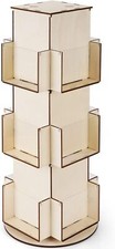 Whchiy Rotating Display Stand Greeting Card Display Stand Wooden Display Stands