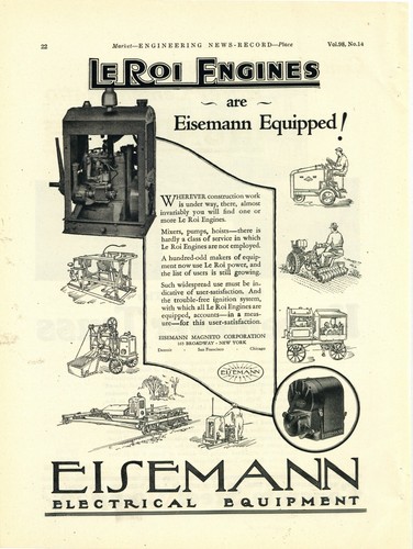 1927 eisemann magnetos le - 1927,