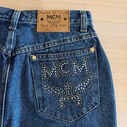 Mcm vintage size denim - m, skirt