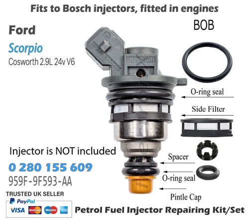 Injector service kit ring - service, o-ring
