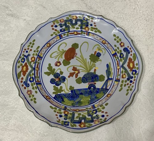 Vintage italian majolica - majolica, plate