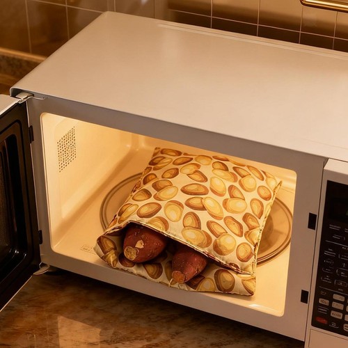 Microwave potato bag - microwave,