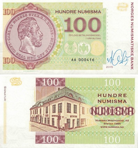 Gabris fantasy banknote - fantasy,