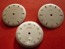 Lot of three watch dials from