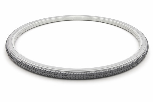 Solid grey 3 8 - solid, 24"