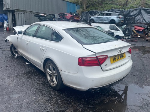 Audi white diesel - white,