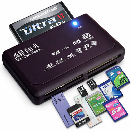 Usb memory card reader - card, cf