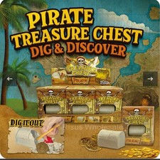 Pirate Treasure Chest Dig &