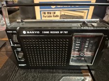 Vintage Retro Radio Sanyo 3