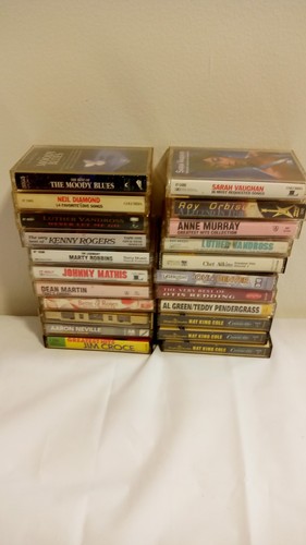 Lot vintage cassette - vintage,