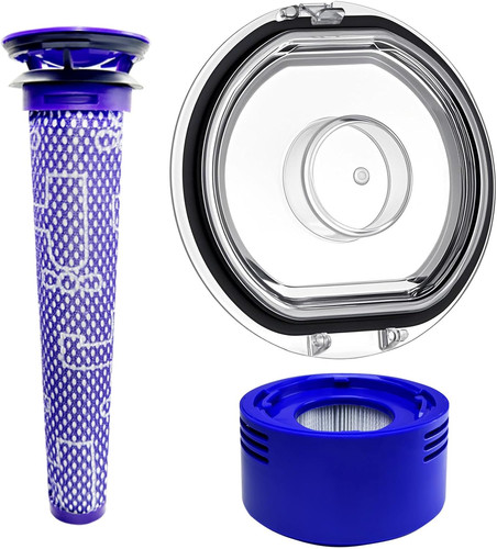 Dust bin lid cover filter - cover, +