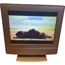 Sony Bravia KDL-15G2000 15" LCD TV 4:3 Screen Retro Gaming Kitchen PC Monitor