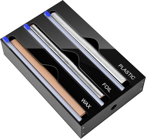 Plastic wrap dispenser with - wrap,