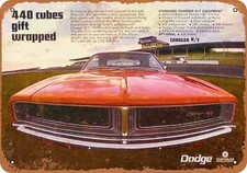 METAL SIGN - 1969 Dodge