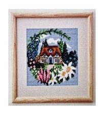 Ex Display Twilleys Cross Stitch - Completed And Framed
