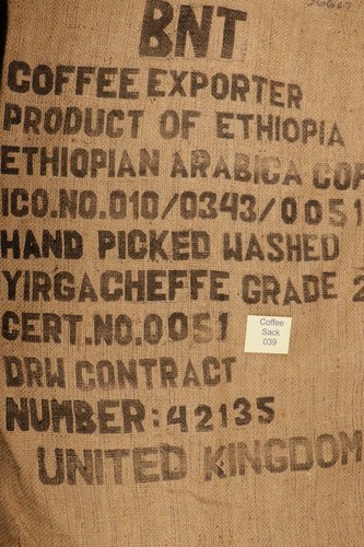 Ethiopian hessian coffee sack - ethiopian,