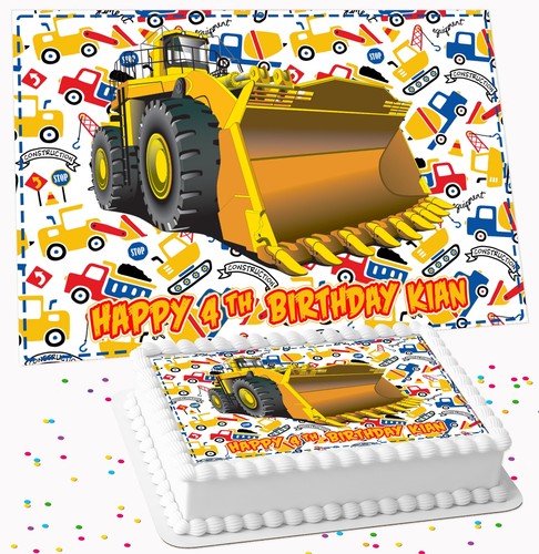 Digger builder personalised - digger,