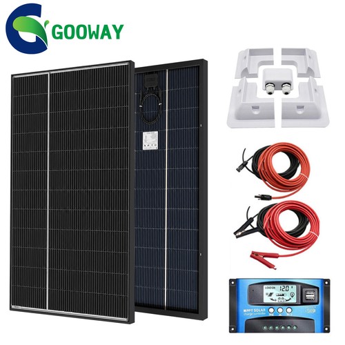 Type 200w 12v bifacial solar - n-type,