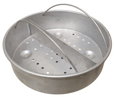 Vintage PRESTIGE Saucepan Double Divider Steamer Basket Nest Cooking