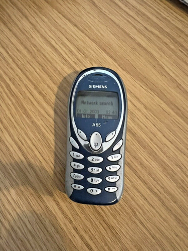 Vintage siemens a55 blue - a55,