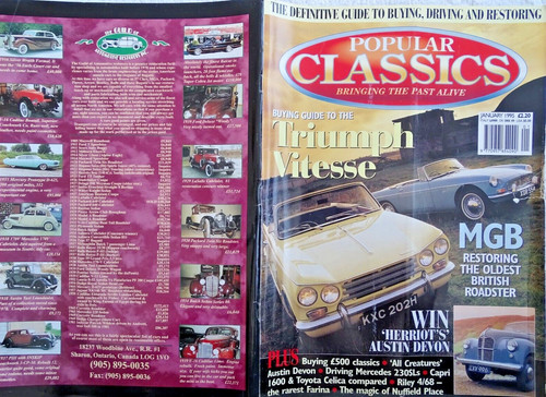 Popular classics vintage car - classics,