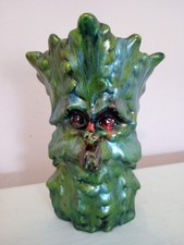Anita Harris Green Tree Man Vase 20cm