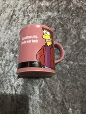 Simpsons Official 21 Mug Homer Simpson Ceramic Cup Coffee Tea Novelty Gift Mug