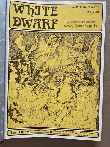 White dwarf magazine issue - dwarf,