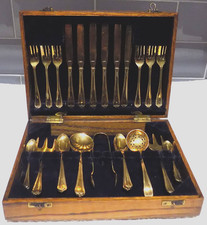 Vintage Gold Coloured Dessert/