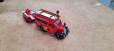  Fire van & pump trailer 1950