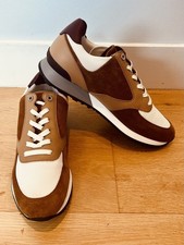 John Lobb Foundry Mens Cognac Suede Trainers Sneakers UK 11 EU 45 £900 New