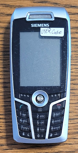 Siemens series s66 black - siemens, s